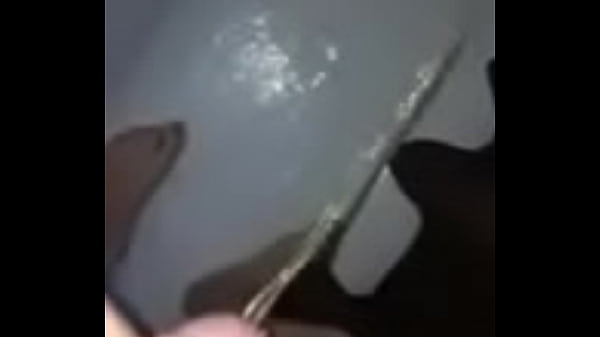 Matt pissing in the shower