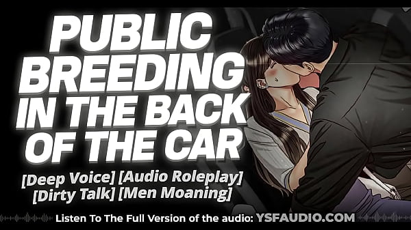 CUTE DATE AT THE DRIVE IN THEATER ENDS IN CREAMPIE - MALE MOANING AUDIO