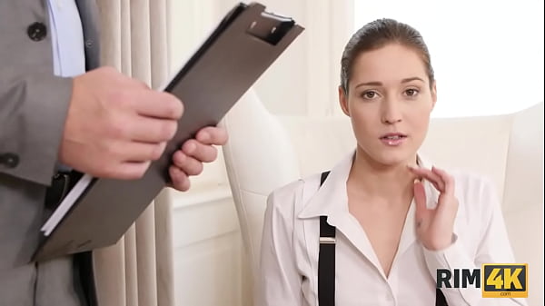 VIP4K. Teen in white stockings is guilty so the way to apologize is rimming