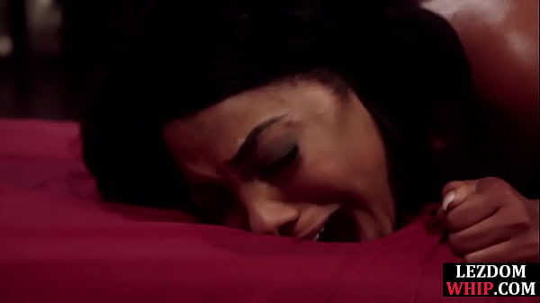 Sweet redhead teases fingers and anally fucks her ebony friend  