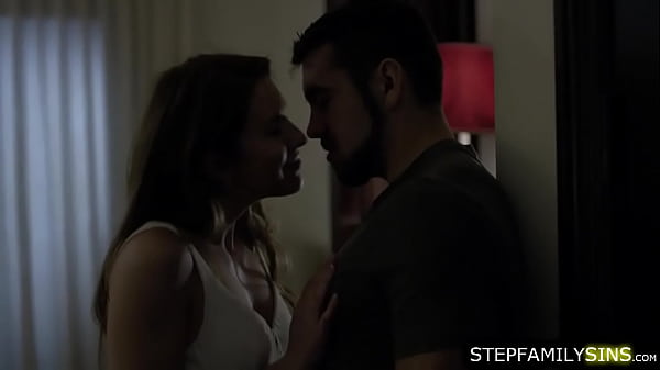 Petite stepsis Paige Owens is flirting with her stepbro.Shes kissing and giving him blowjob.The dude gets hard,licks her hairy pussy and fucks her