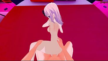 POV fucking Chika before filling her with a missionary creampie.