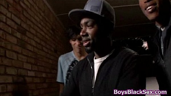 BlacksOnBoys - Nasty sexy boys fuck young white sexy gay guys 06