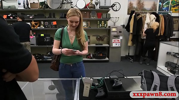 Blonde nailed in exchange for a necklace