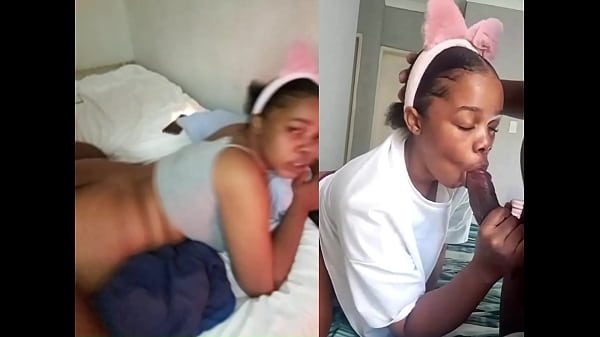 Young Hood Kasi African Girls With Natural Thick Curvy Plump Booty: Ordered To Lie Face Down Ass Up Planking & Take Raw Bareback BBC Dick Back Shots