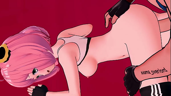 Anya Adult version sport clothes having fun in Hotel 