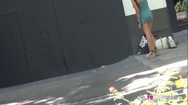 Stranded girl would do ANYTHING for a place to s.  