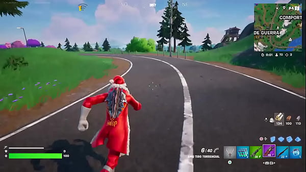 Jogando fortnite no PS4 e PS5