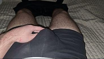 Hot Dominant Guy PhantomGentX Gay Solo Jerks Off in sweaty Underwear Post-Gym Before Shower