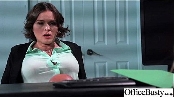 Horny Busty Girl (krissy lynn) Fucks Hardcore In Office clip-25