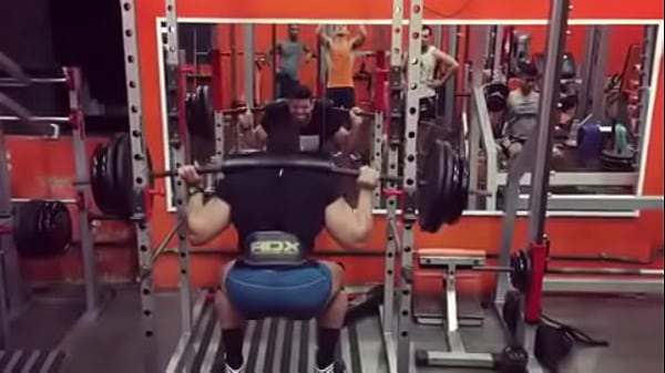 Brazillian Muscle God Flexing