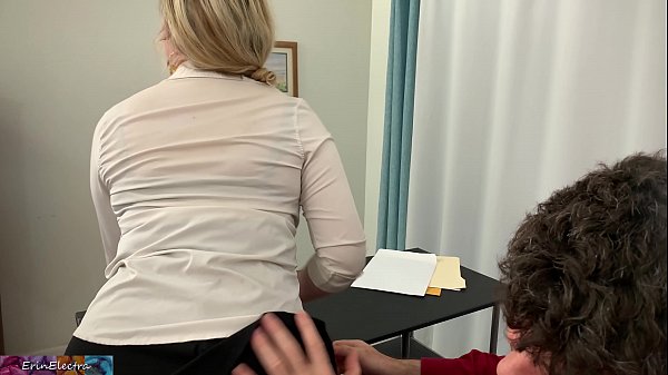 Boss fucks secretary on the desk in the pussy and the ass  