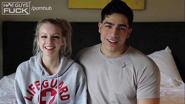 Hispanic Muscle Jock Fucks Tiny Blonde Artist Who Claims She's The Tightest.  