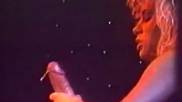 Horny girl in a classic movie