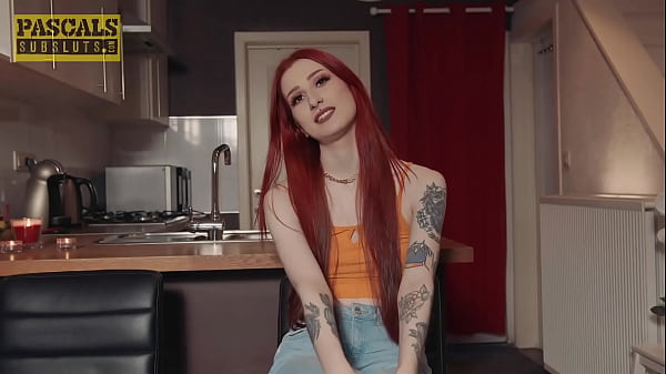 Tattooed British Babe Dominated After BJ  