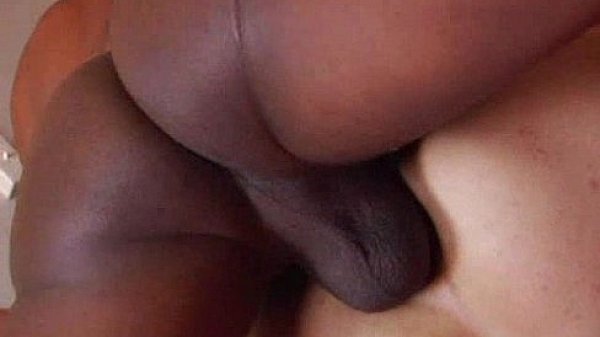 White getting hardcore bareback