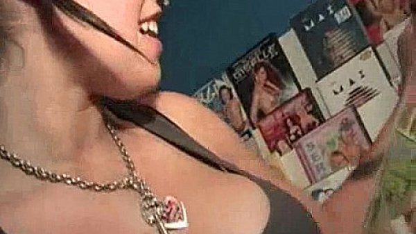 Two White Girls Rubs in Adult Video Store