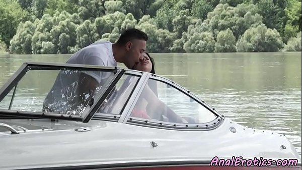 Euro girlfriend buttfucked on a speed boat