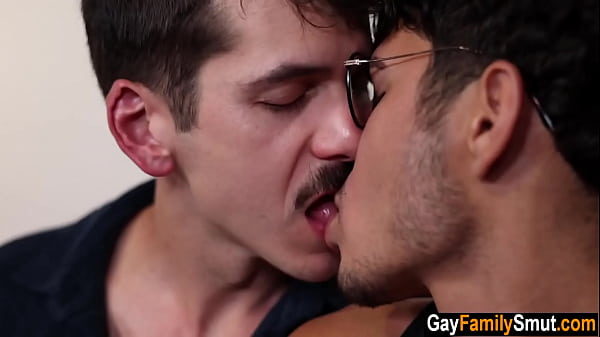 Stepfather fucks stepson in dorm