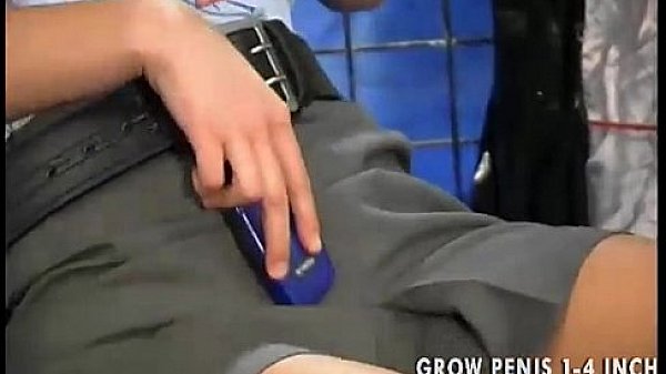 Police girl inserts the baton in her tight cunt