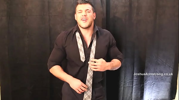 Shirt And Tie Strip Down Rub And Cum  