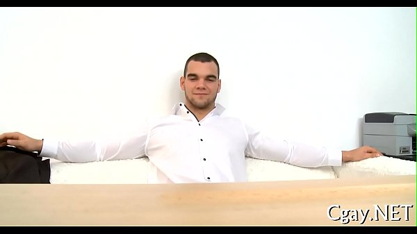 Immodest blowjob for lusty homo