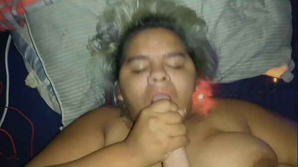 Bbw Slut Gets Cum On Her Face!! Amateur Facial She Loves Cum!  
