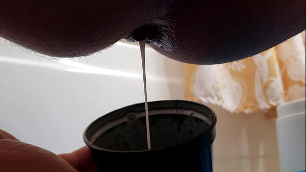 Homemade Anal Smoothie Swallowing