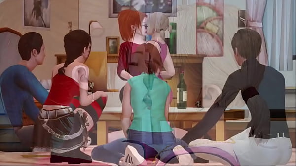 Max's Life Cap 31 - el juego de la botella y mi amiga me chupa la polla 