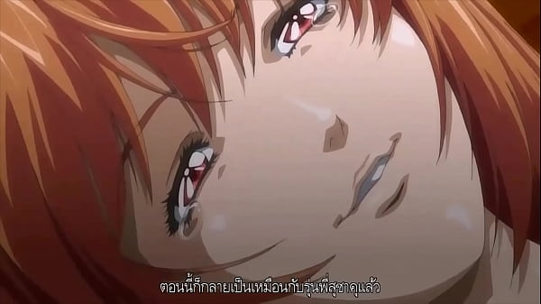 An anime girlfriend loves threesomes  