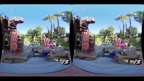 WankzVR - Foursome of July - Emma Hix, Morgan Lee and Haley Reed