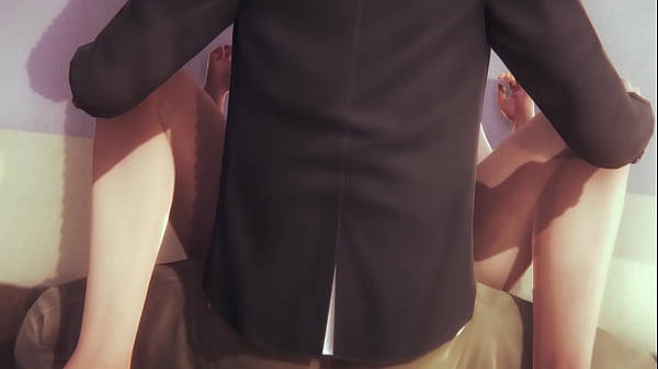 3D Hentai - Teen Marina gets hard pounding