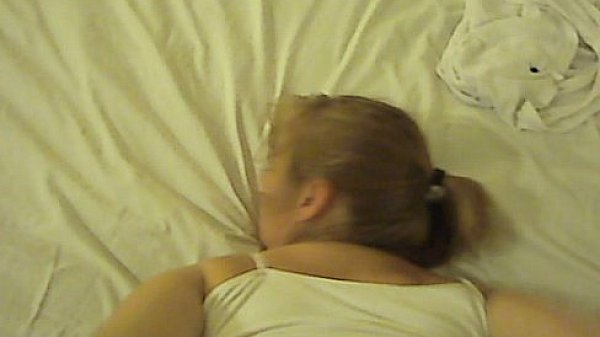 White chick gets pounded by black dick!!