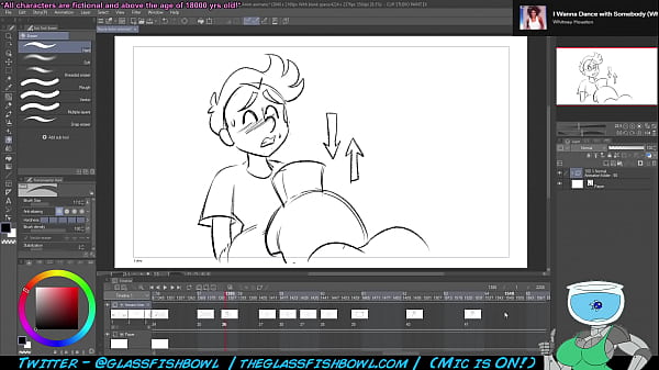 SS broadcast by GlassFishBowl on Picarto from February Twentieth 2023 