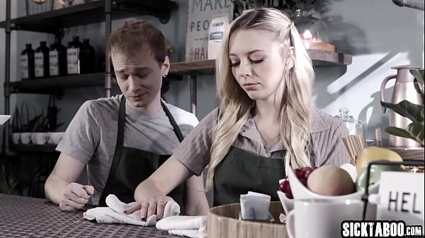 Sexy stepsis Lily Larimar enjoyed guys big hard cock after she sucked it 