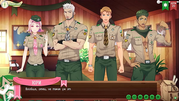 Game: Friends Camp, Way 2, Episode 33 - the situation with the camp (Russian voiceover)