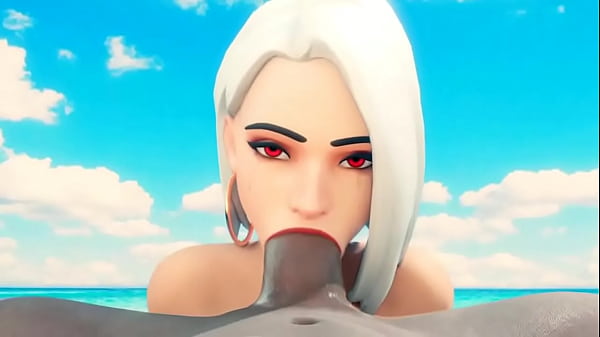 overwatch blowjob cum  