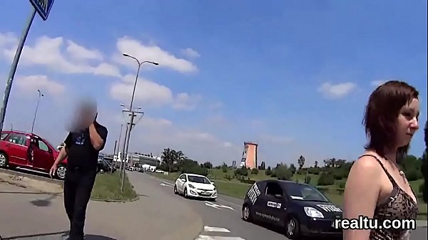 Ravishing czech teen is tempted in the mall and plowed in pov