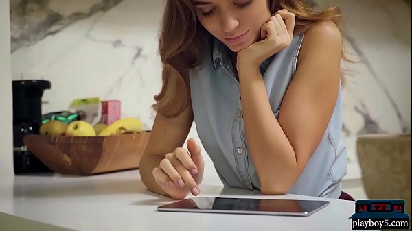 Gorgeous brunette from Russia gets naked for us