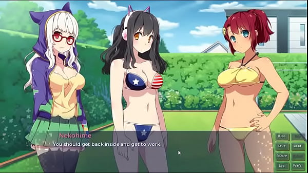 Sakura Gamer(Visual Novel) - Episode 15: Garden Hotness  