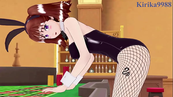 Diane and Elizabeth Liones Bunny Girl intense sex. - The Seven Deadly Sins Hentai 