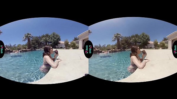 Sexy Latina gets fucked outdoors in virtual reality