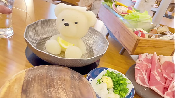 予約待ちの熊のしゃぶしゃぶに行きました