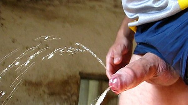 Outdoor pissing and masturbating