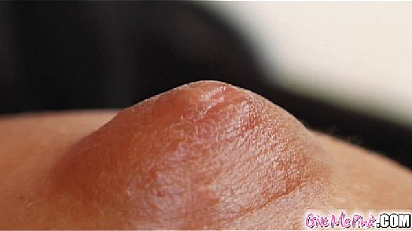 Give Me Pink Lubed up babe fingers her ass and fucks pussy with cucumber  