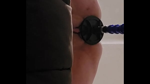 Pounded by a machine