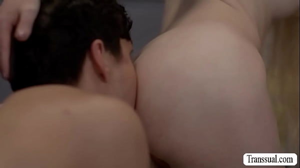 Blonde sexy nurse gives her patient a passionate blowjob to recover fast.After that,she lets him bareback fuck her tight asshole