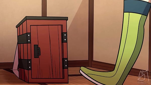 Nezuko and Mitsuri play with each other's asses