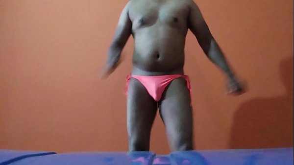 Sexy boy bikini dance