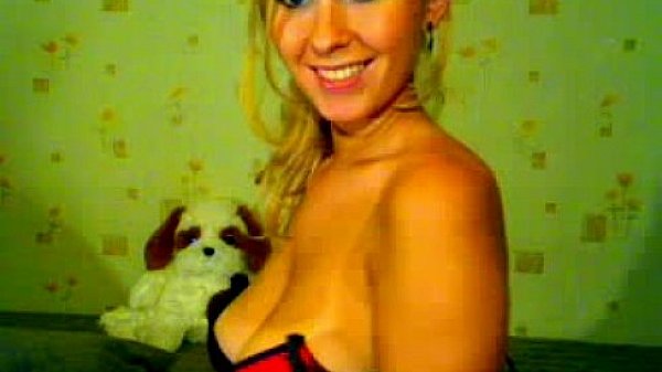 Blonde nude webcam solo tease and pussy play  